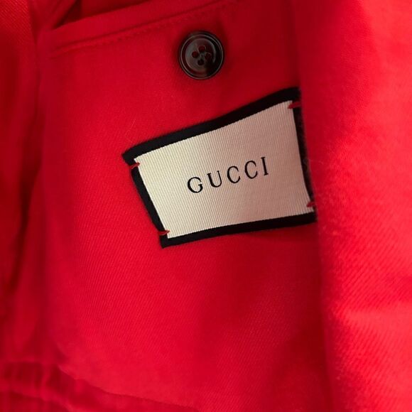 SOLD!!!!!!!!!!!!         Gucci green dragon field jacket, size 50 made in Italy - Picture 6 of 11